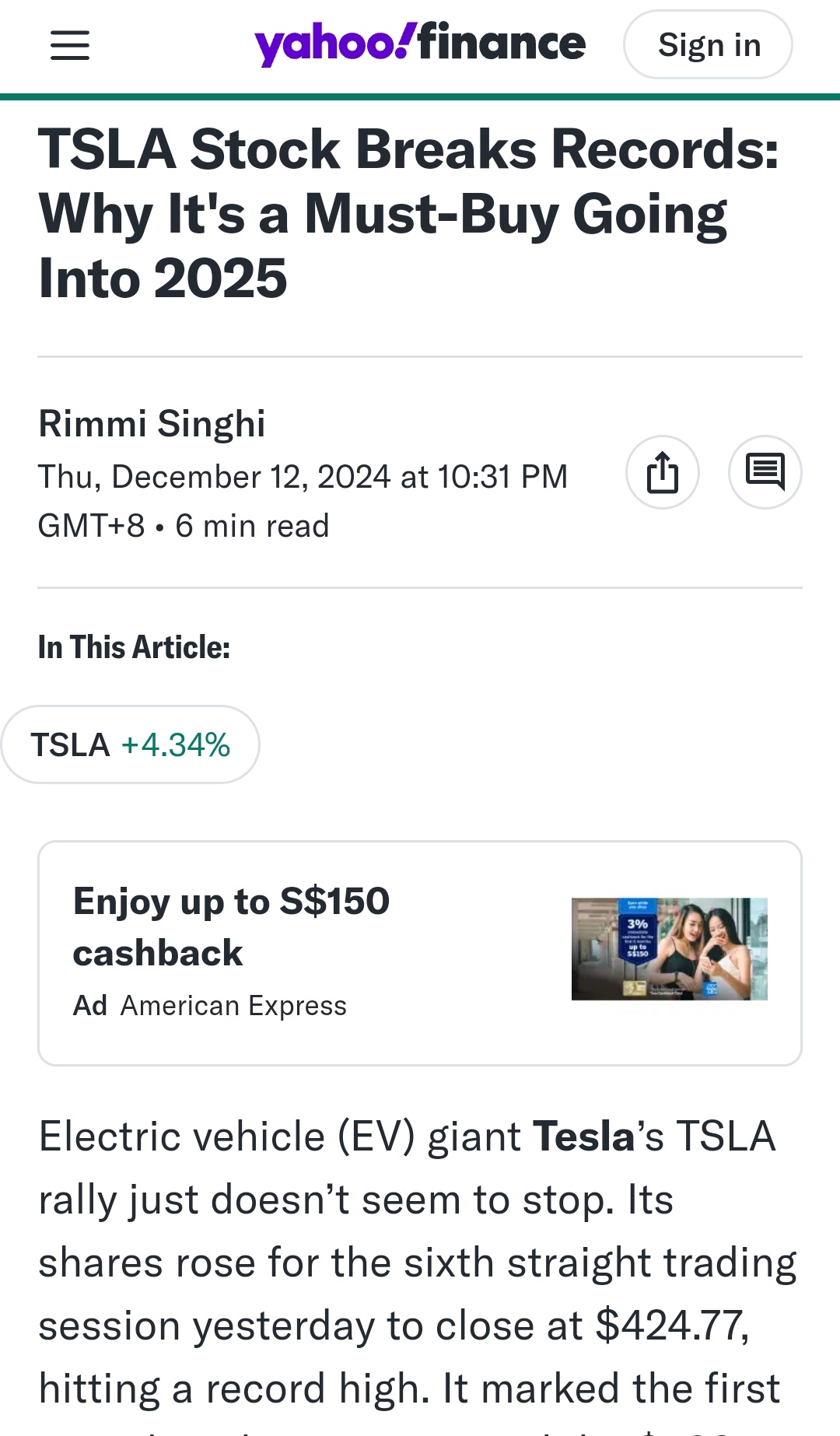 4 Keys Catalysts to drive Tesla stock in 2025 EPS Consensus up 32.4% YoY