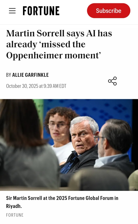 Musk的薪酬计划将使特斯拉达到10万亿美元的估值 - Sir Martin Sorrell