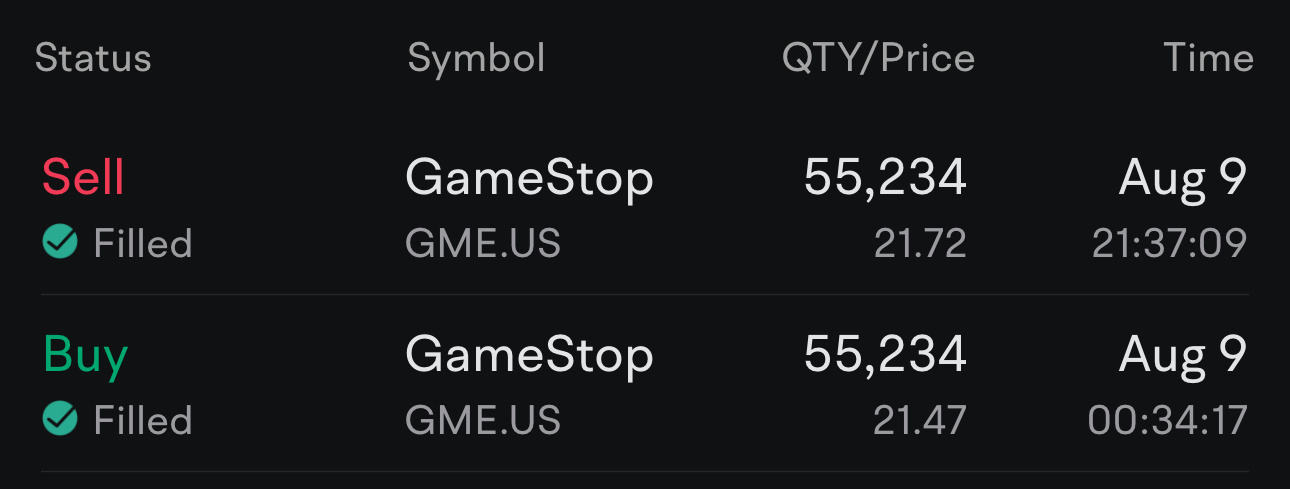 $GameStop (GME.US)$ i will continue top up with my life saving!!!