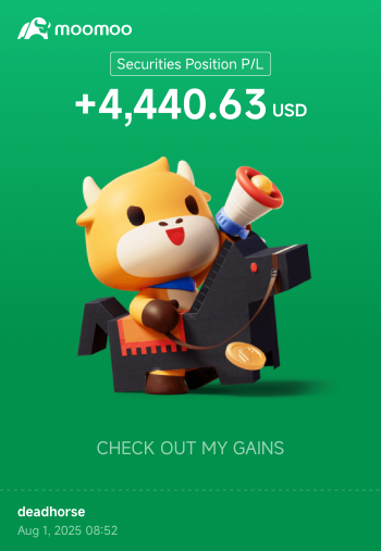 good thing my position was hedged