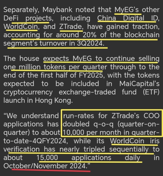 MYEG's blockchain business will continue to shine in the fourth quarter.