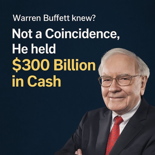 Warren Buffett Saw It Coming? That $300 Billion in Cash Isn’t a Coincidence