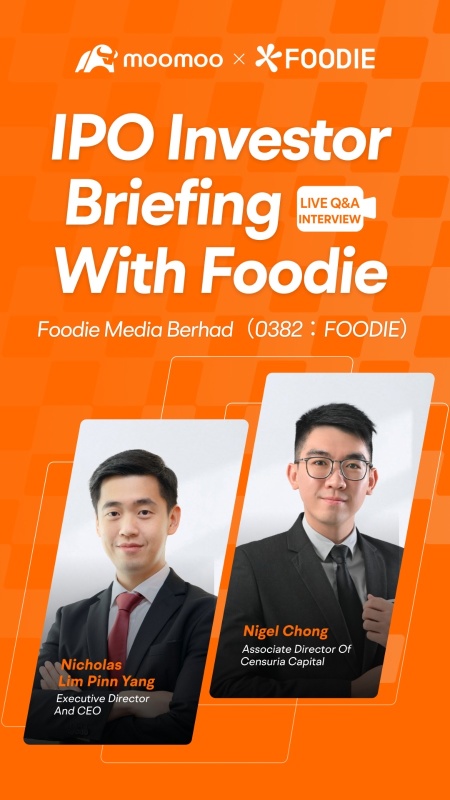 🚀 11月14日 晚8點 —— 與Foodie首席執行官楊平特別直播訪談