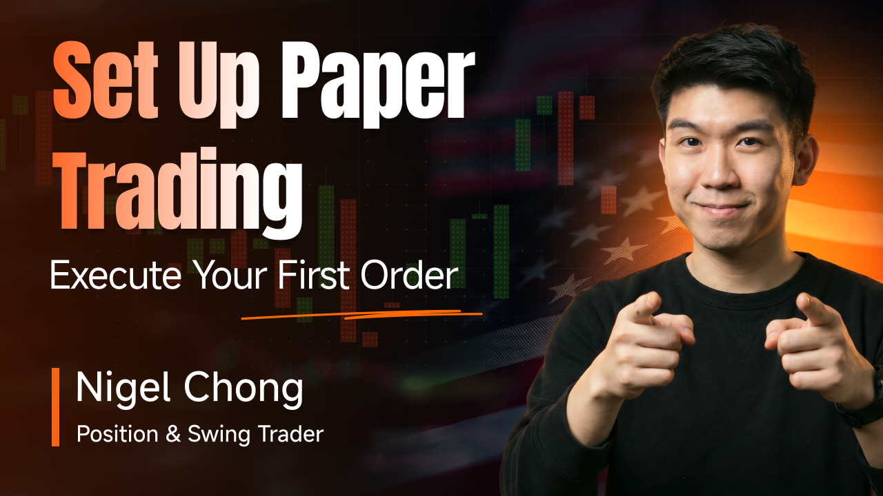 Think you need real money to learn how to trade? You don't. Not even a single cent. Paper trading is like a flight simulator — You learn to fly before risking real money. June 11, 2026, join Nigel Chong — seasoned professional investor — for Session 1 of our exclusive 3-Week LIVE Trading Series. Follow along step by step as Nigel walks you from "I've never placed a trade" to "I just executed my first order" — in under 60 minutes. 🎯 What Yo...