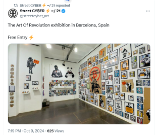 Bitcoin artist says ‘fascination’ brought thousands to BTC art exhibition