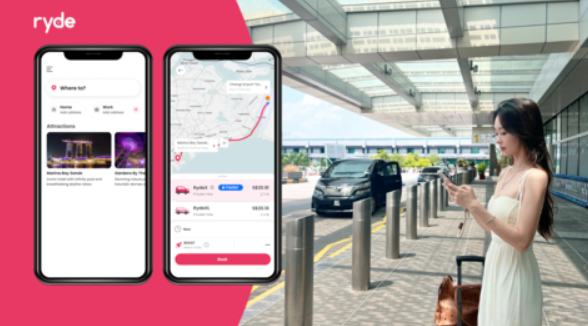 Ryde向國際旅客敞開大門，在新加坡提供無縫的移動解決方案