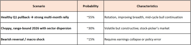 Buying opportunity for Broadening Rally, Not Start of Collapse.