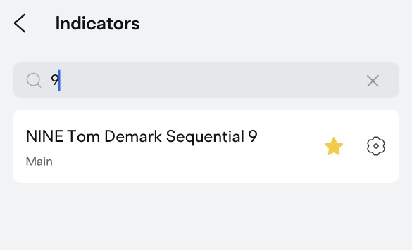 FAQ: Enabling 9 Tom Demark Sequential 9 or Other Indicators