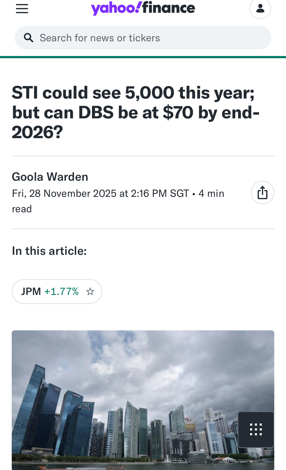 Can DBS reach $70 by 2026?