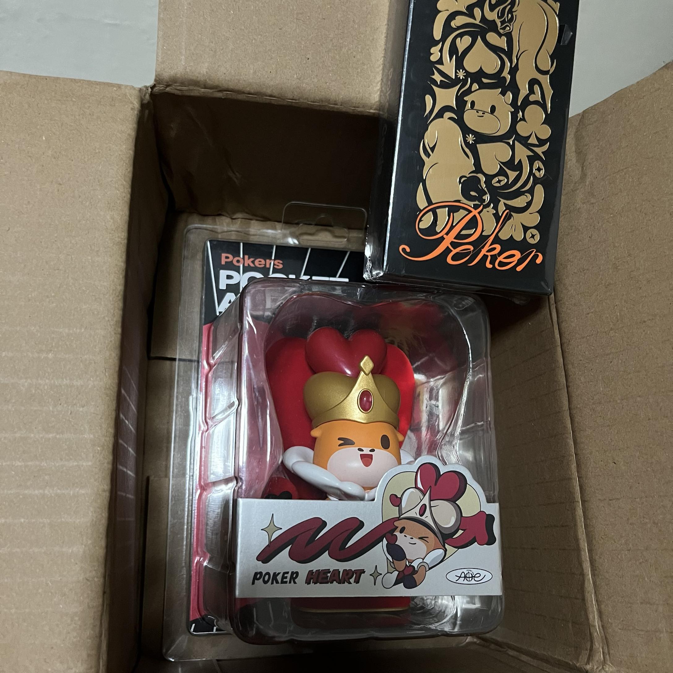 Unboxing Pocket Ace Heart moomo figurine