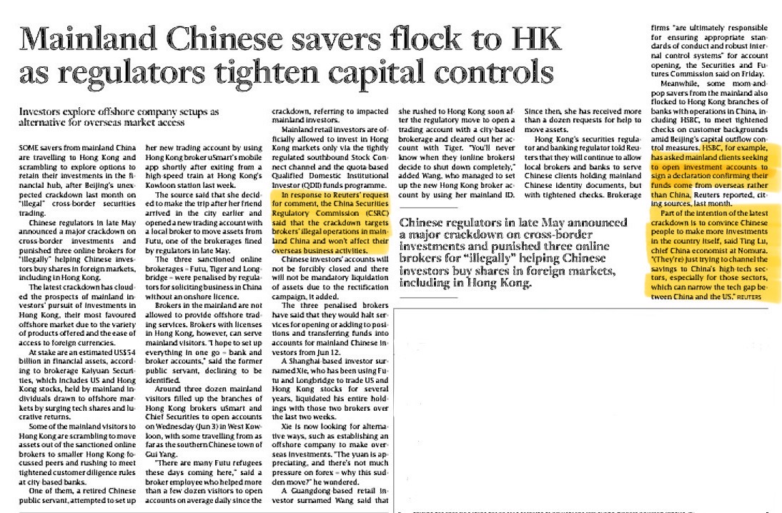 Singapore investors stay with digital brokers amid China curbs