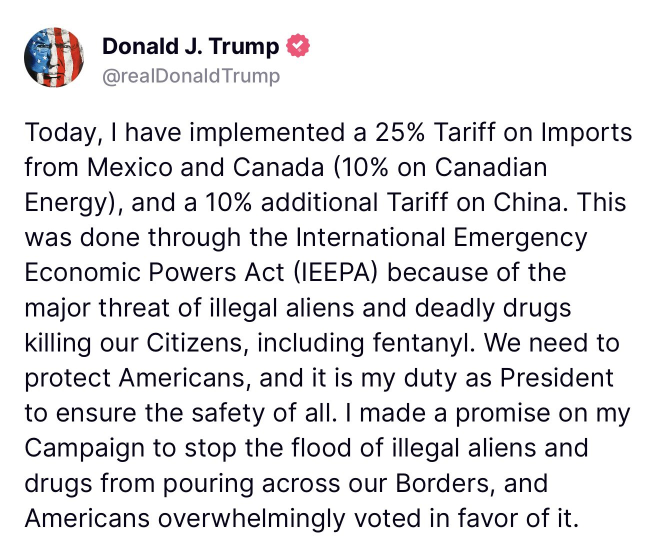 Trump's Tariff War vs Canada & Mexico: Key Highlights