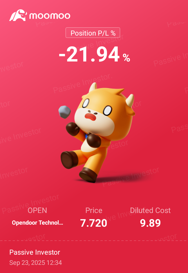 依然紧紧持有！无惧公开市场！！！这是长期投资——下跌时我会继续摊低成本！！！干杯 🥂🍻