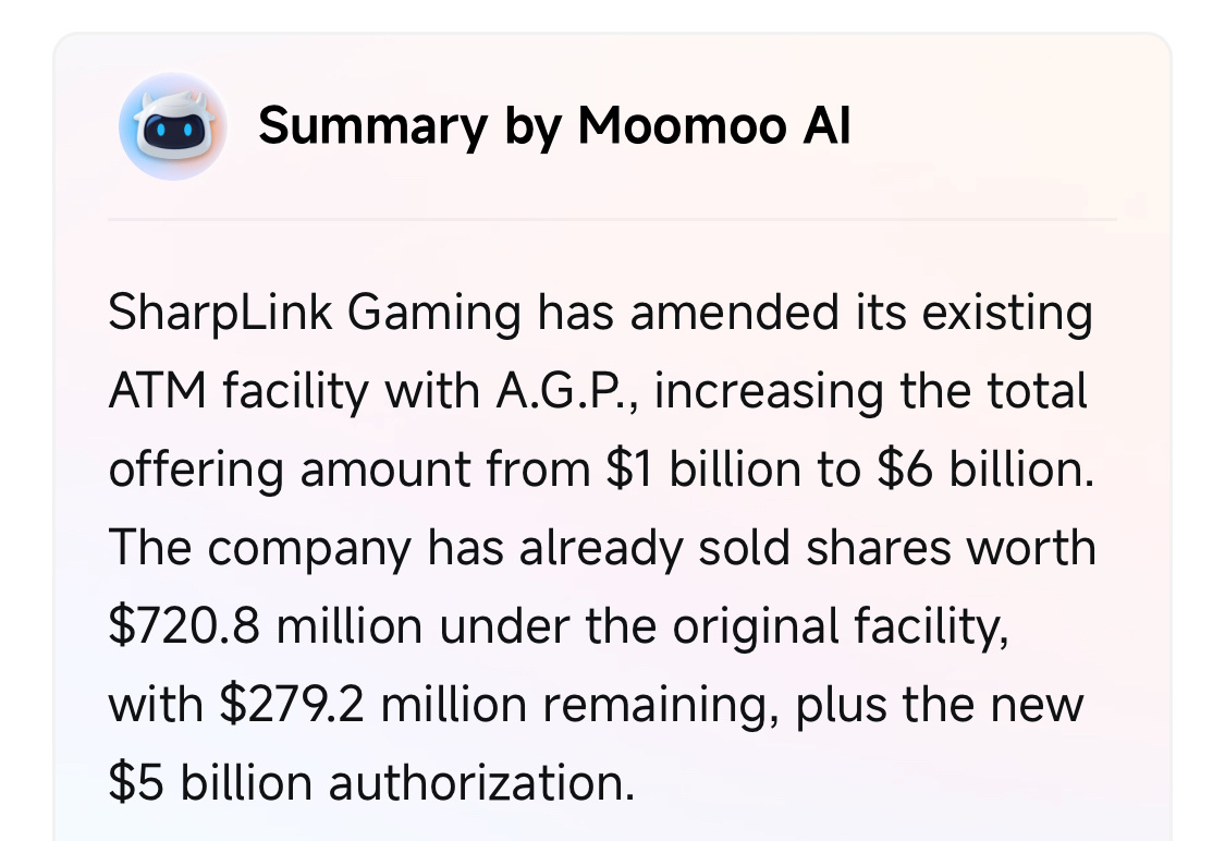 BMNR 拥有566K ETH，相当于(566,000) * (3700) = 21 亿美元。Sbet 拥有360... - moomoo 社区