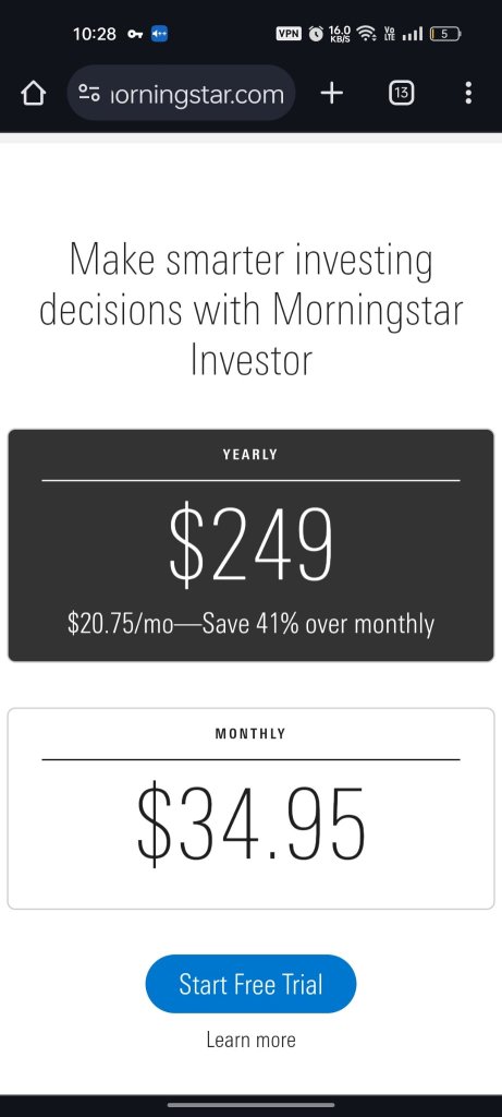 Moomoo releases new Morningstar data for stocks.