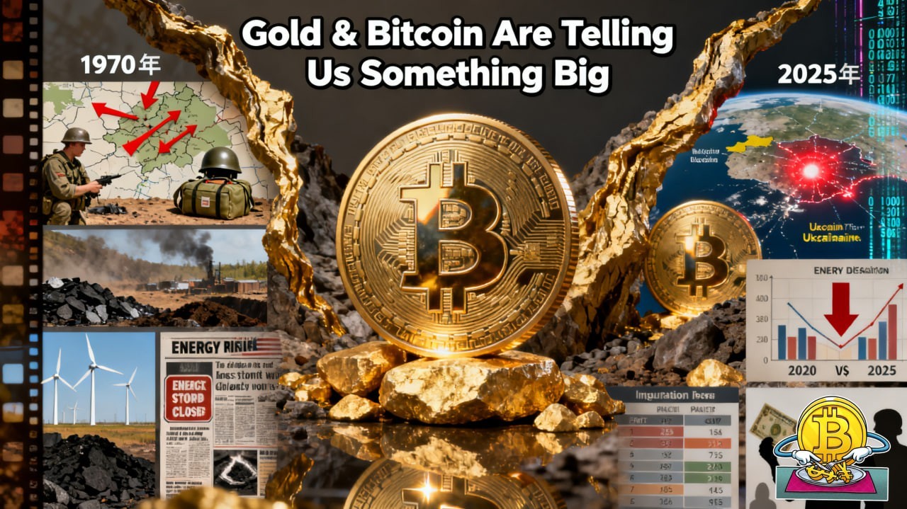 💎💎💎💎💎💎💎Gold & Bitcoin Are Telling Us Something Big