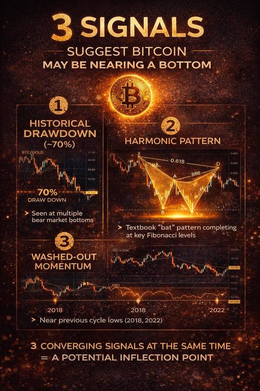 📉 ⚡️⚡️⚡️⚡️⚡️⚡️⚡️⚡️三个信号表明比特币可能接近底部