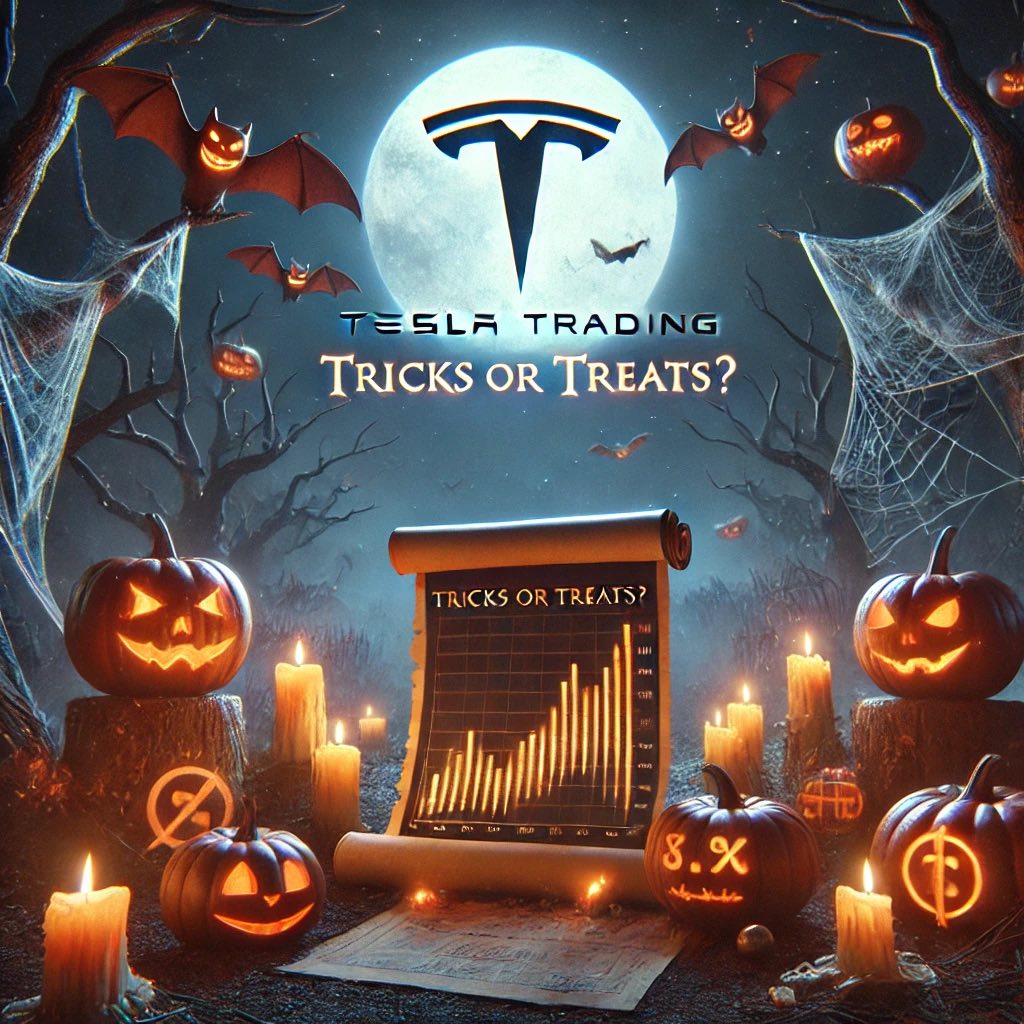 🎃 Halloween Special: Trading Tricks or Treats with “Unusual Activity” - Tesla Options! 🎃