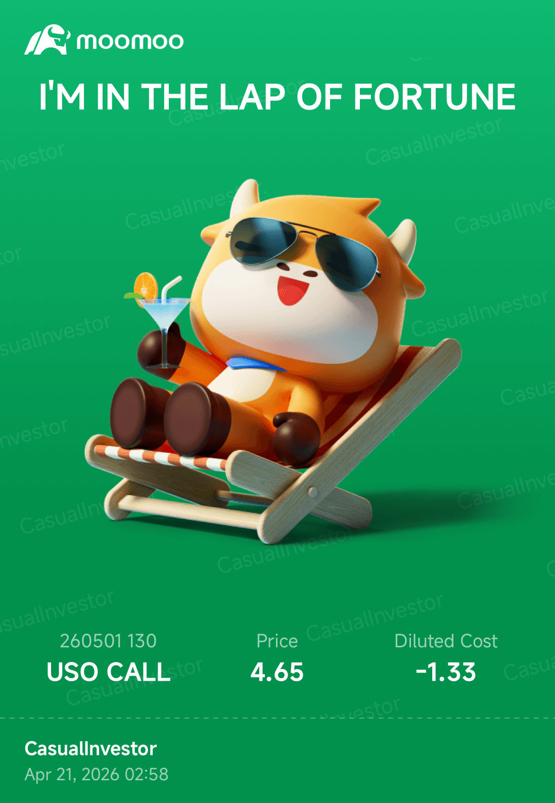 ð Market Recap | Monday, April 20, 2026 Markets flipped risk-off into the afternoon after geopolitical headlines. Tech leaders rolled over, SPX turned red, while oil surged and volatility spiked. ð Index Check SPX $S&P 500 Index (.SPX.US)$ 7106 (-0.28%) Morning strength completely faded. Index bounced off lows but still negative. ð Classic intraday reversal: green open â sellers take control. ðš Magnificent 7 Damage Report ð AAPL $Apple (AAPL.US)$ (+1.0...