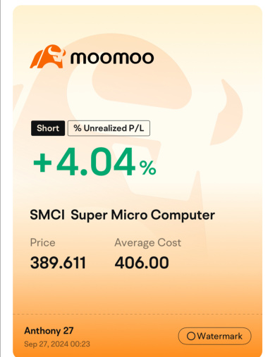 新規売 SMCI | TP マイクロン | スイング取引 jd.com(京東商城) アリババグループホールディング | QQQ にプット（ヘッジ）