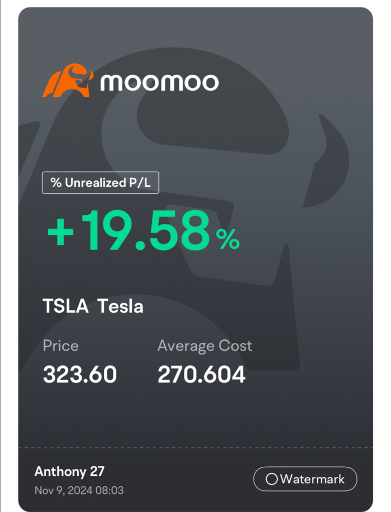 Tesla is another Gem like NVDA for the rest of 2024 and possible 2025 too🥰