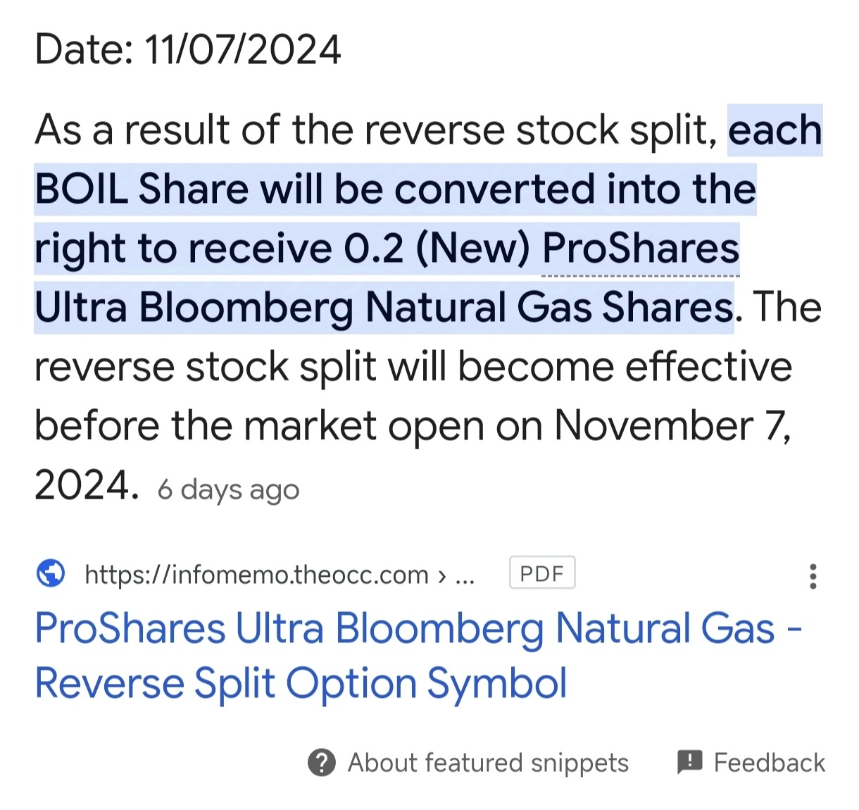 $ProShares Ultra Bloomberg Natural Gas (BOIL.US)$ サスペンションとは何ですか？	えーと…