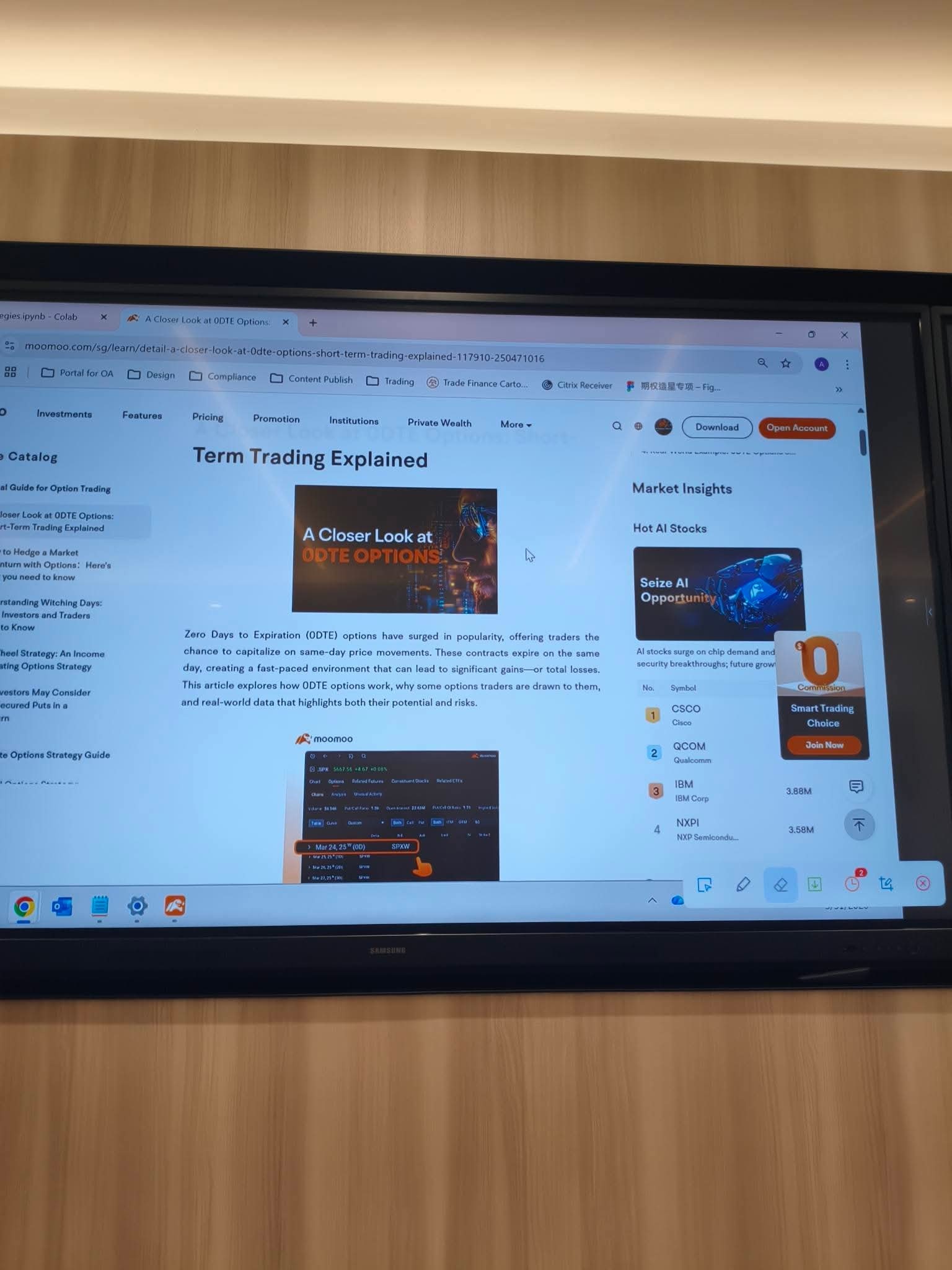 上周末，我参加了MooSummit 2026，接着在周一和周二参与了期权诊所。即使作为一个不交易期权的人，这也是一个深入研究期权的好机会。 [好的] 我个人觉得最有帮助的是期权诊所；你可以问几乎所有关于期权的问题，而且 @Options Hunter@Options PlaybookAlvin和Alwin会带你逐步了解。第一天讨论了隐含波动率暴跌，这让我更好地理解了期权定价如何变化...