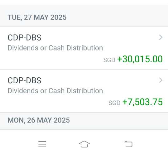DBS Dividends