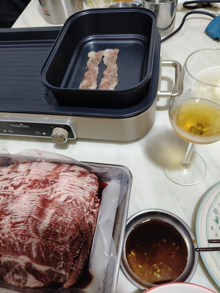 今天威士忌+和牛1kg