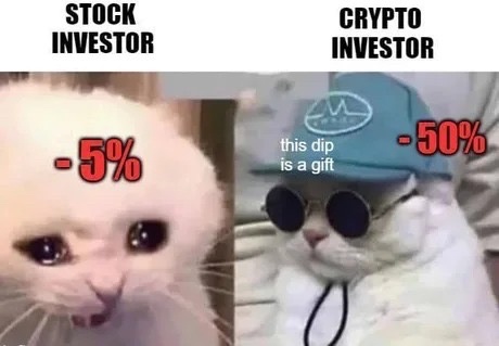 what, you call this a crash ? i am built in crypto bear market bro $SPDR S&P 500 ETF (SPY.US)$$Invesco QQQ Trust (QQQ.US)$