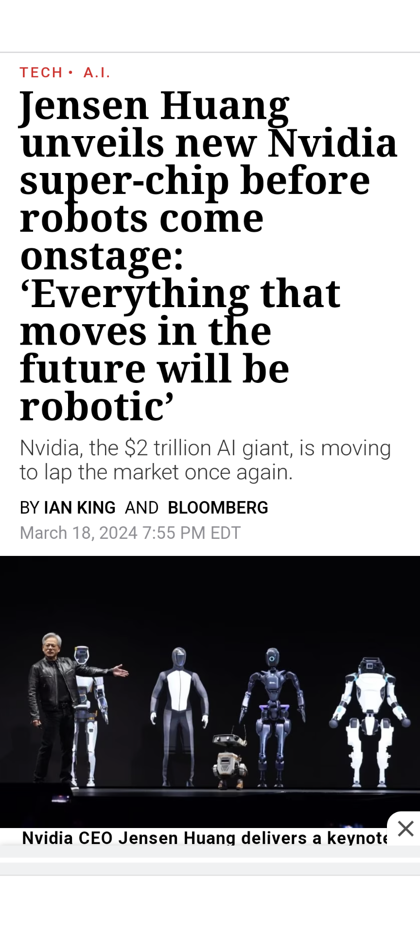 $テスラ (TSLA.US)$cmonテスラにはロボットはいません。ただ、より多くの給与パッケージを得るためのスキームのみです。 $メタ プラットフォームズ A (META.US)$$アルファベット A (GOOGL.US)$$ウーバー テクノロジーズ (UBER.US)$$アドバンスト マイクロ デバイシズ (AMD...