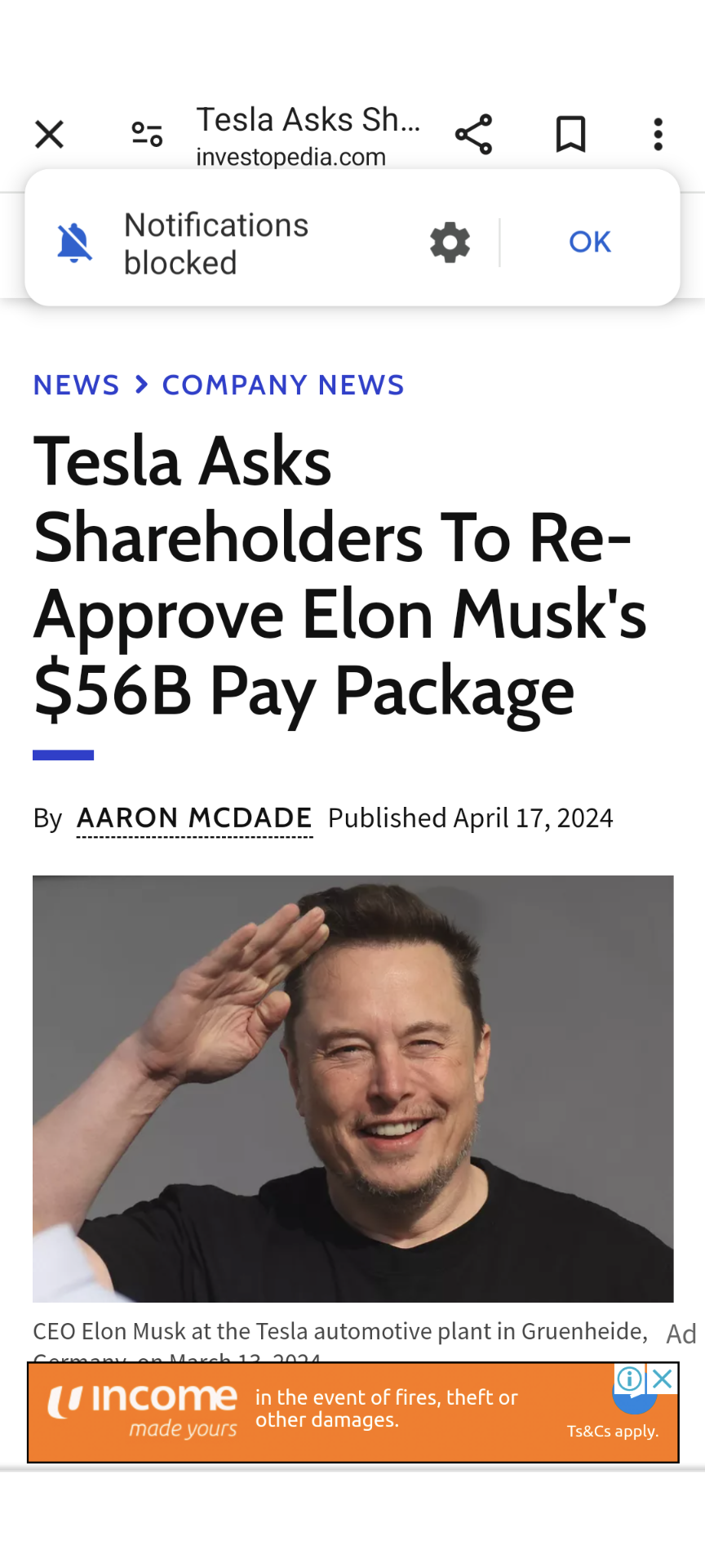 $Tesla (TSLA.US)$ R u ready for the June vote. Elon salutes those who are voting yes. see below.LOL [Share Link: Tesla Asks Shareholders To Re-Approve Elon Musk...