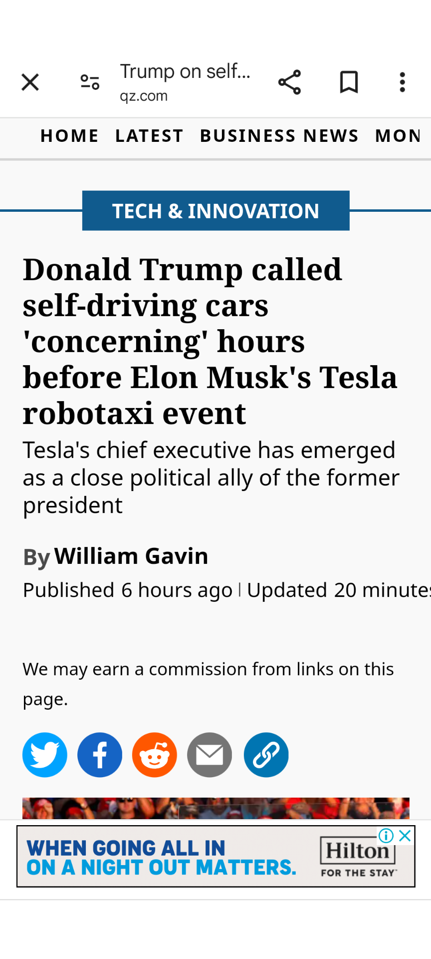 $特斯拉 (TSLA.US)$ o O 特朗普表示拒绝自动驾驶出租车。 $ARK Innovation ETF (ARKK.US)$$Tradr 2X Short Innovation Daily ETF (SARK.US)$