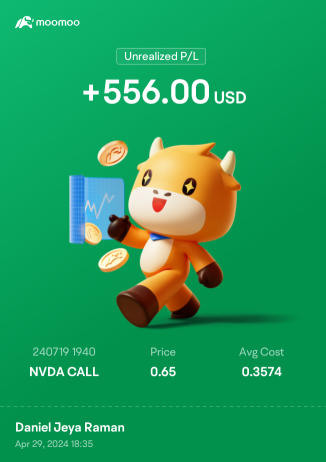 Please end my poverty, NVDA.