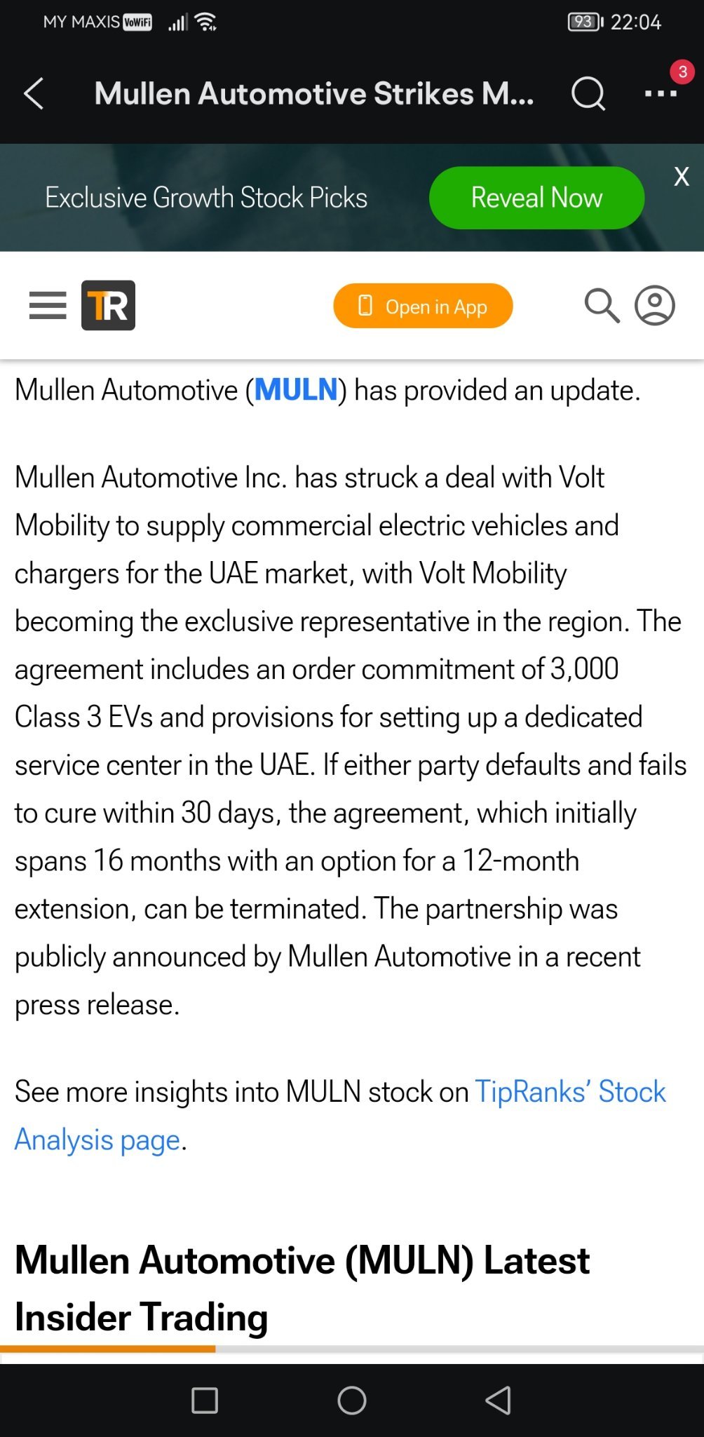 $Mullen Automotive (MULN.US)$