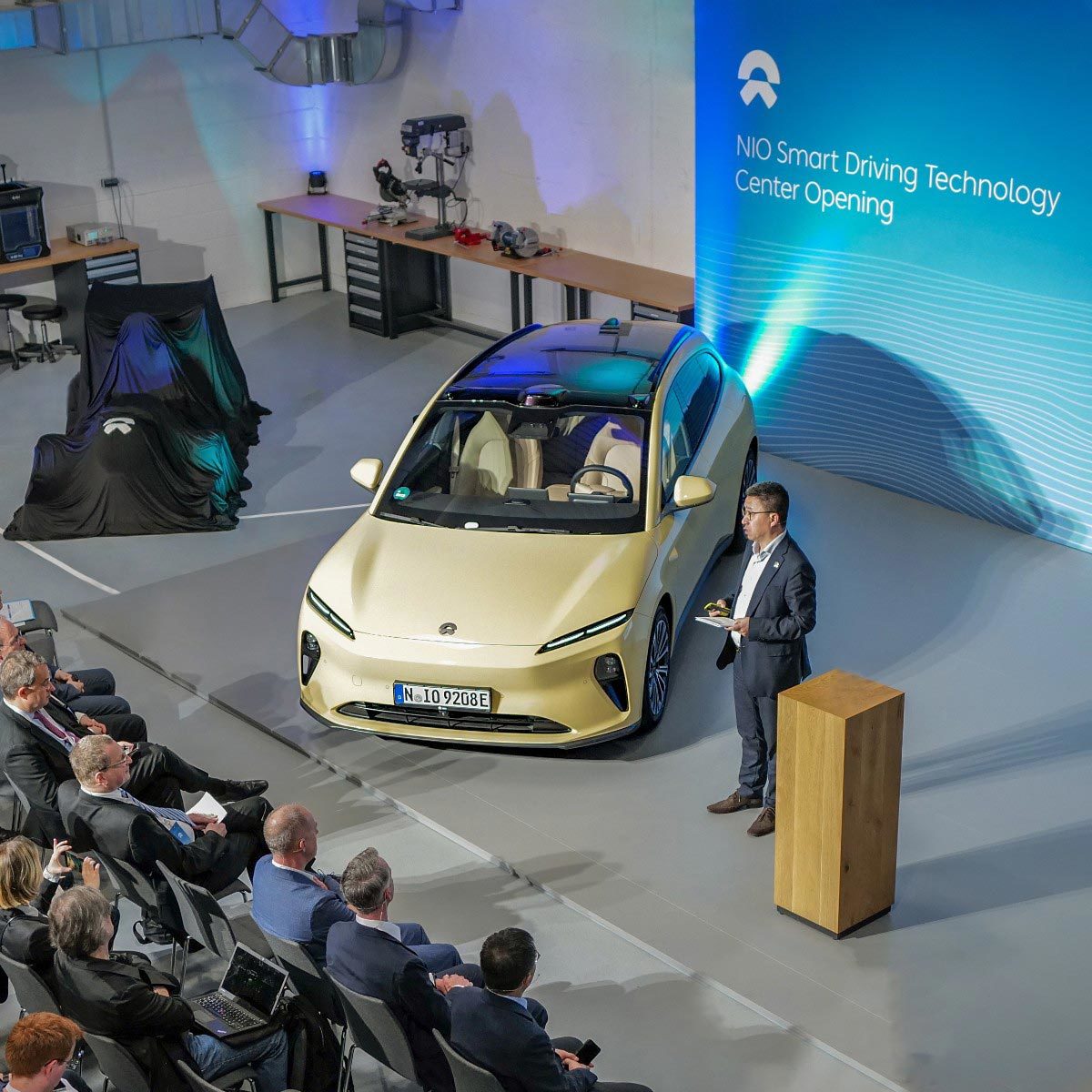 Nioは、中国以外で初めてのスマートドライブテクノロジーセンターをドイツに開設します。