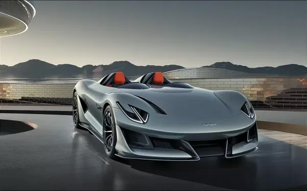 比亞迪推出具有未來派無擋風玻璃設計的最新超級跑車