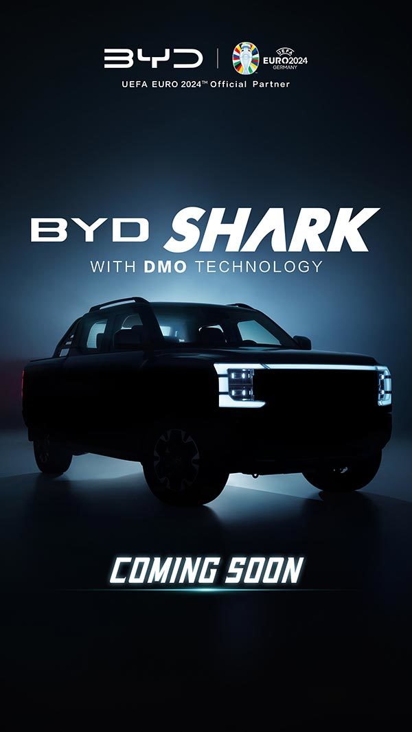 BYDは最初のピックアップトラックモデルをBYDシャークと名付けた