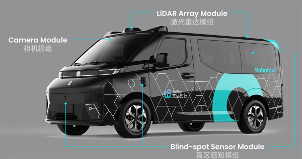 WeRide揭開新款機器人出租車GXR，內部空間寬敞