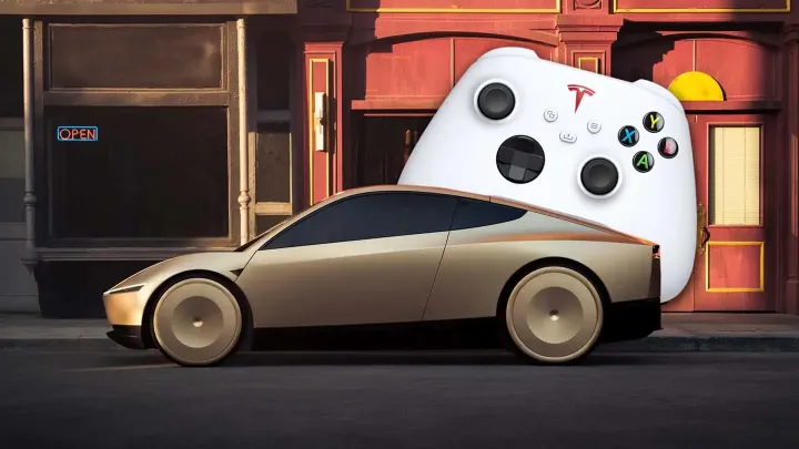 Tesla's CyberCab Can Be Driven With An Xbox-Like Controller: Report