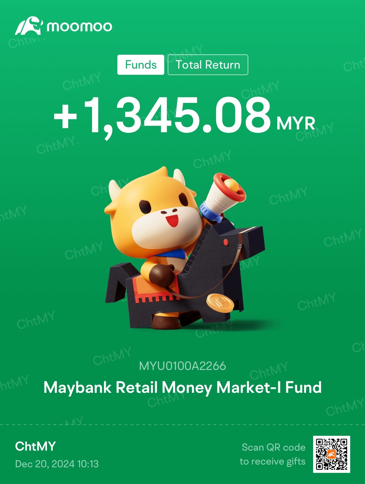 $Maybank Retail Money Market-I Fund (MYU0100A2266.MF)$ えーと…[拍手]