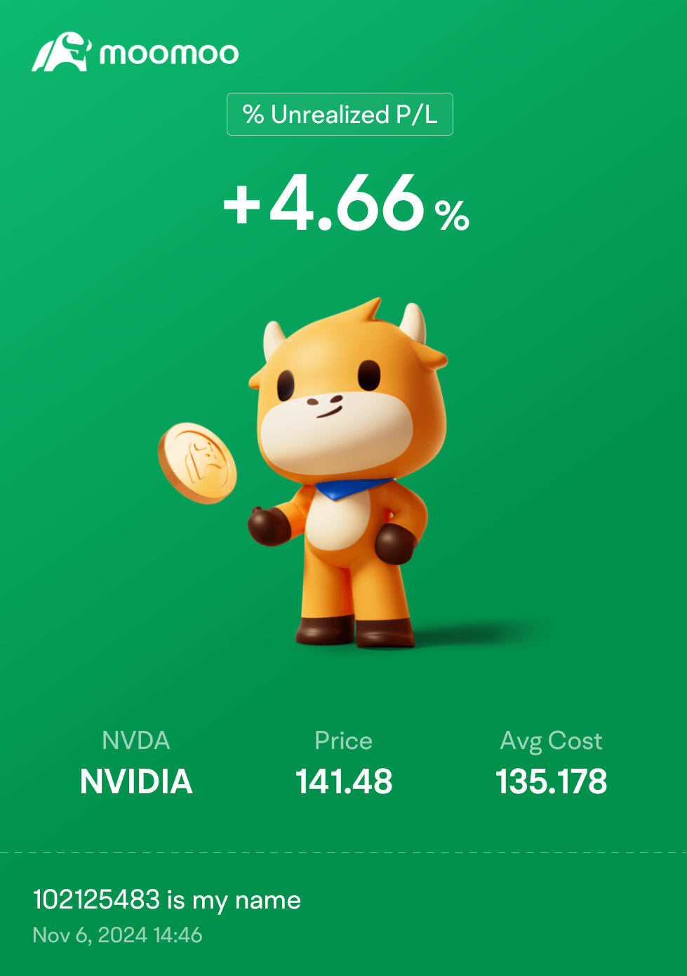 $英伟达 (NVDA.US)$