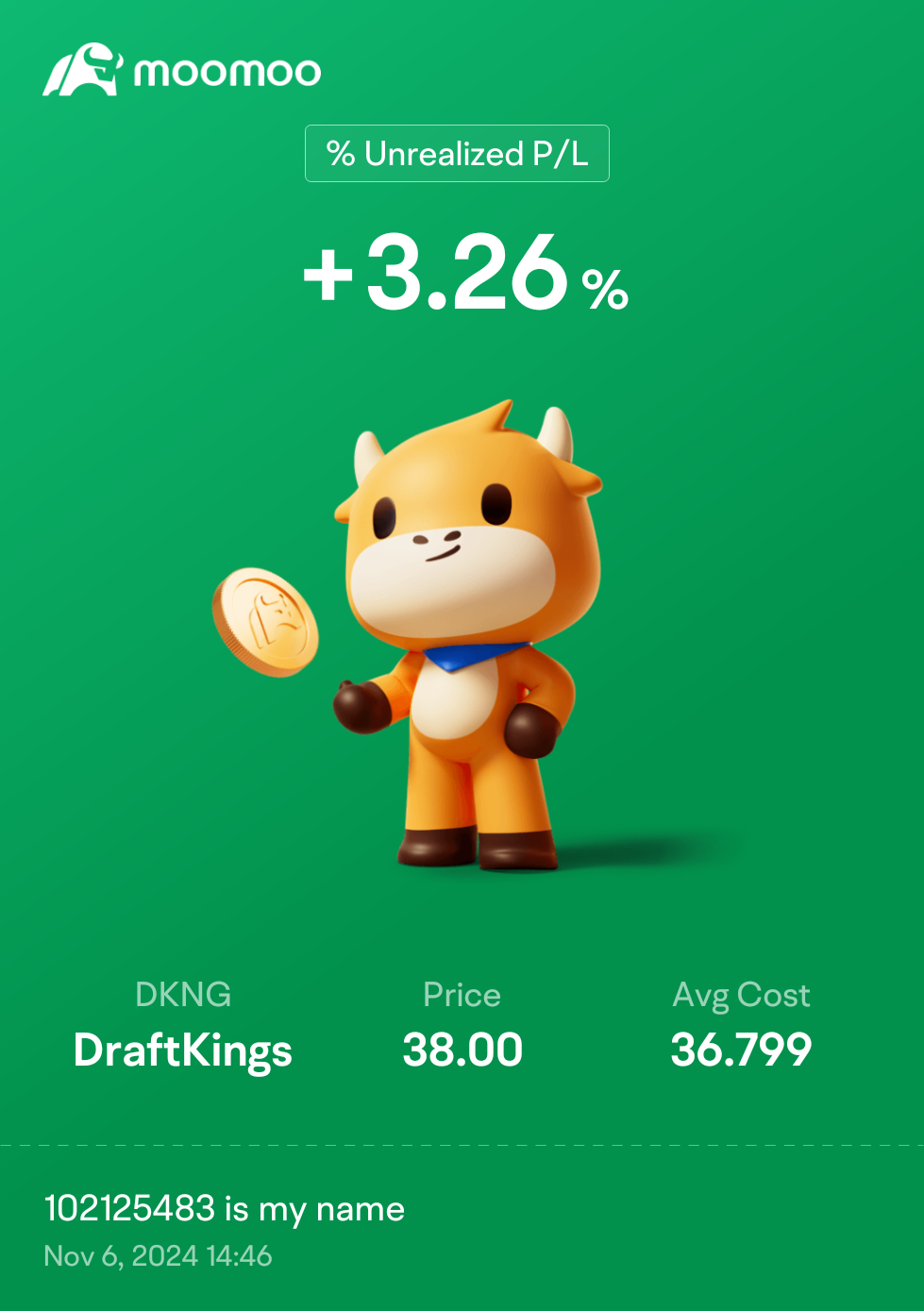 $DraftKings (DKNG.US)$