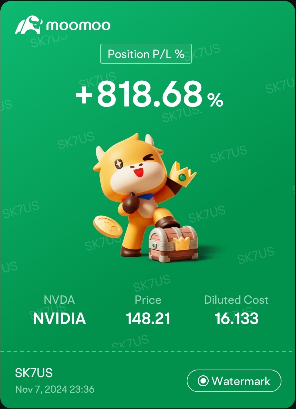 $英伟达 (NVDA.US)$ [偷笑]