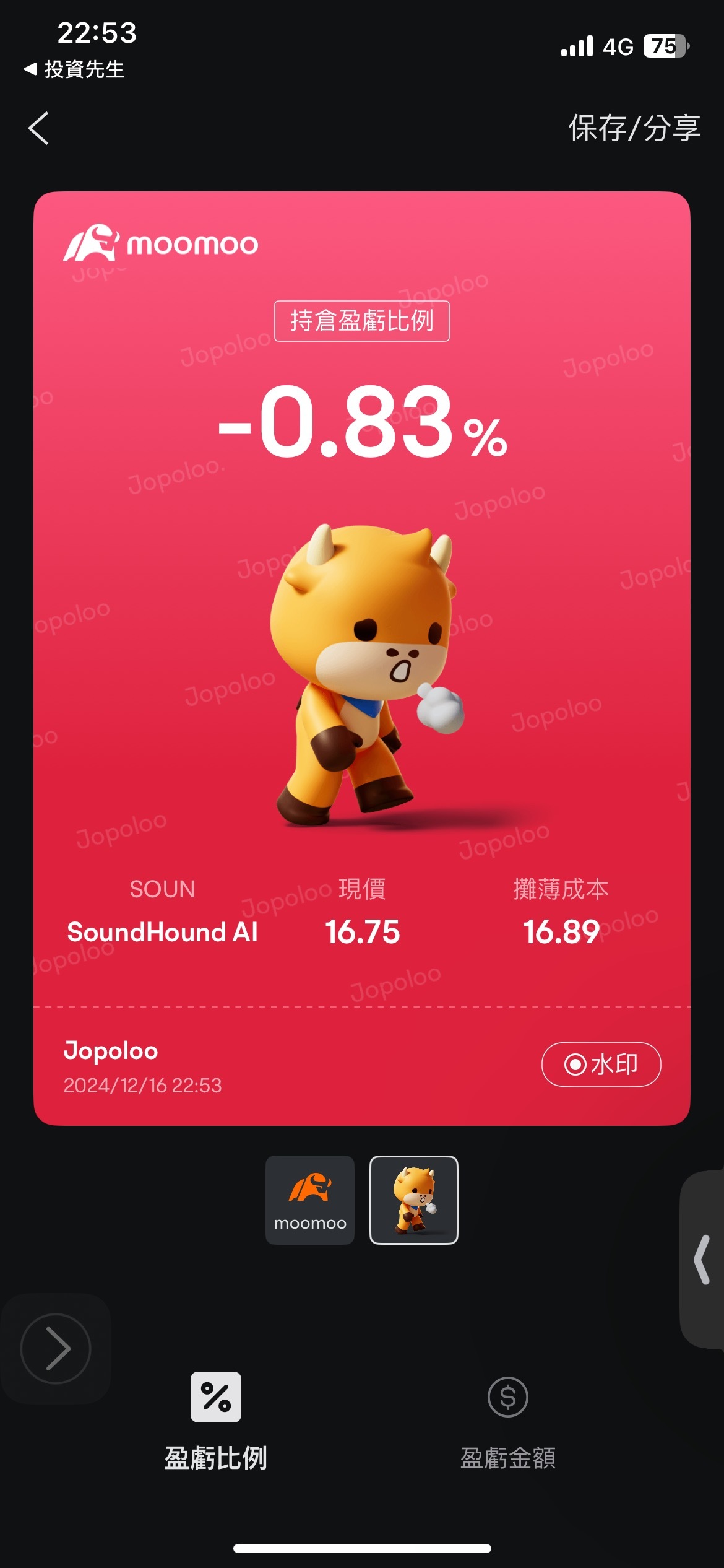 $SoundHound AI (SOUN.US)$ ㄧ買就跌～～～振作呀[愉快][愉快][愉快][發財][發財][發財][禮花][乾杯][乾杯][乾杯][乾杯]