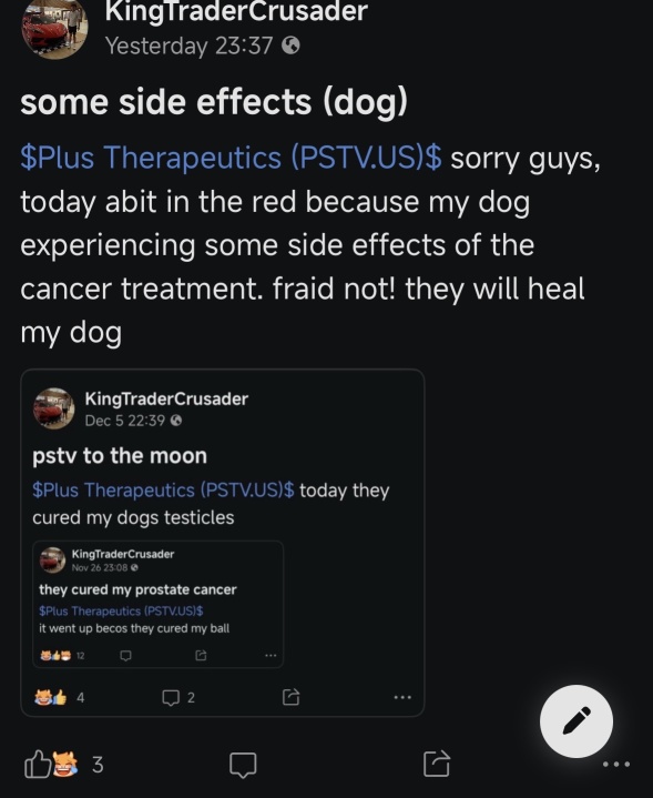 i told u so (they cured my dog)