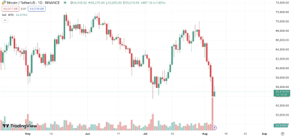 After the August 5th crash, which tokens did the whales buy at the bottom?