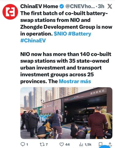 They are saving costs with partners. Looking into the super near future of Nio..
