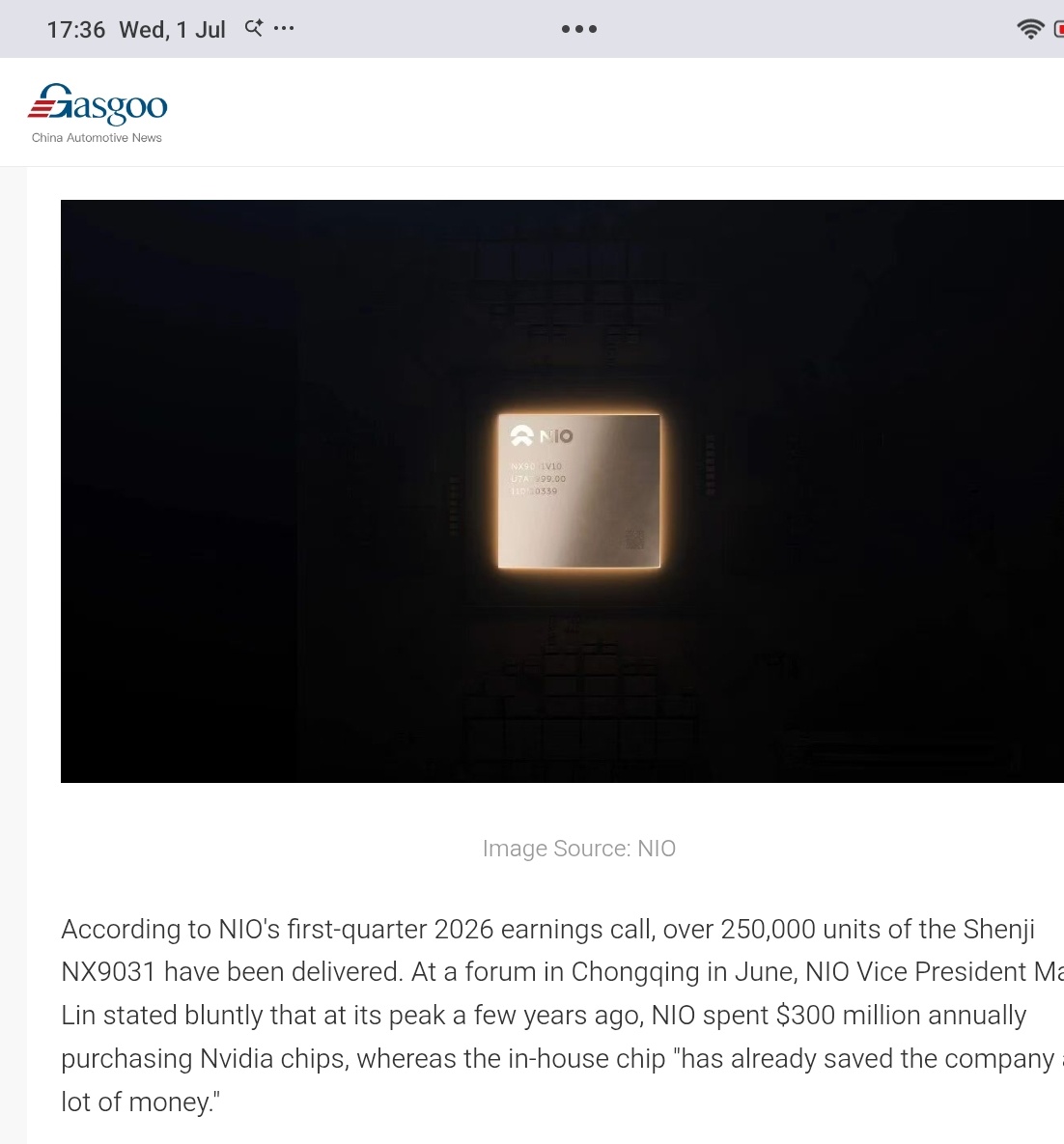 $NIO Inc (NIO.US)$
