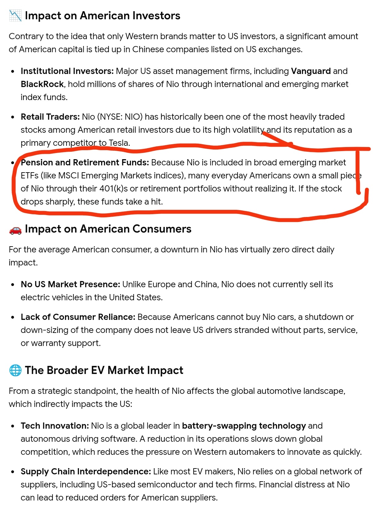 $undefined (NIO.US)$ น่าสนใจนะเนี่ย ไม่เคยรู้มาก่อนเลย... พี่น้องชาวอเมริกันทั้งหลาย อย่าปล่อยให้เงินบำนาญของคุณต้องสูญเปล่า.. หยุดพวกสาย Short ได้แล้ว!!!?